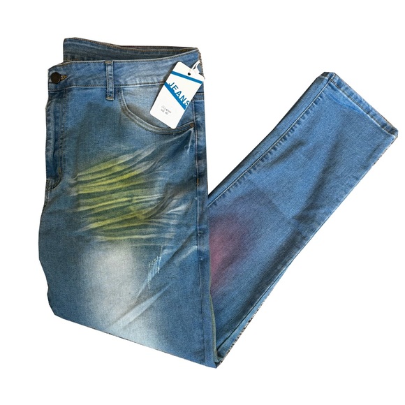 Splatter Paint Jeans - Picture 5 of 5